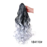 Ponytail Extension Wavy Curly Ponytail Hair Extension Synthetic