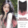 Forlisee Synthetic Long Curly Hair Gradient Paris Painted