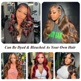 Brazilian Hair Body Wave Wig With Baby Hair