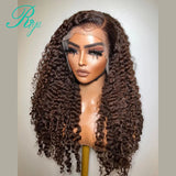 Ginger X Lace Front Human Hair Wigs For