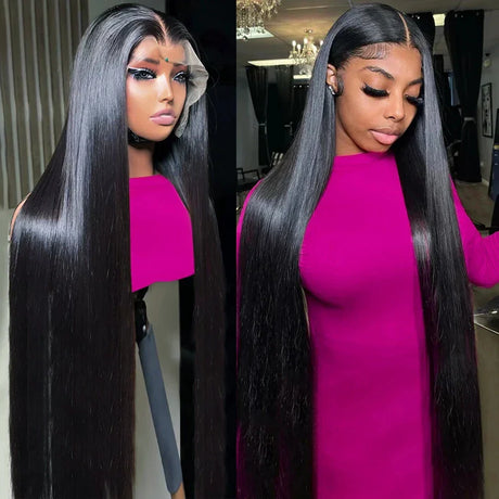 Straight Lace Front Wigs Glueless 13X4 Lace Front