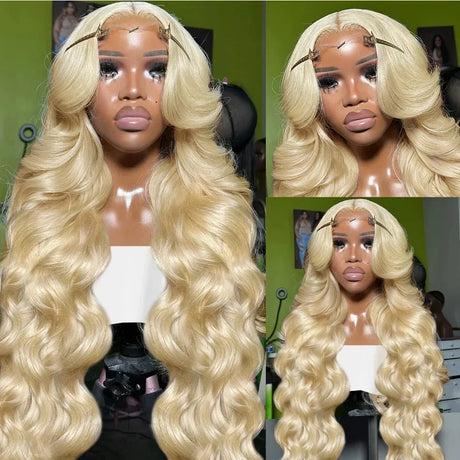 Honey Blonde Body Wave Hd Lace Frontal