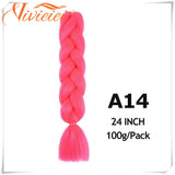 Pink Ombre Jumbo Braids Hair Extensions