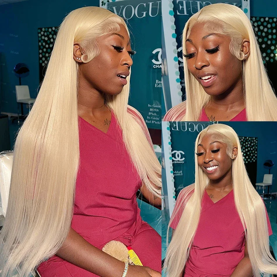 Honey Blonde X Hd Lace Front Human Hair