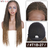 My-Lady Synthetic Braided Wigs Senegalese Twist Lace Front