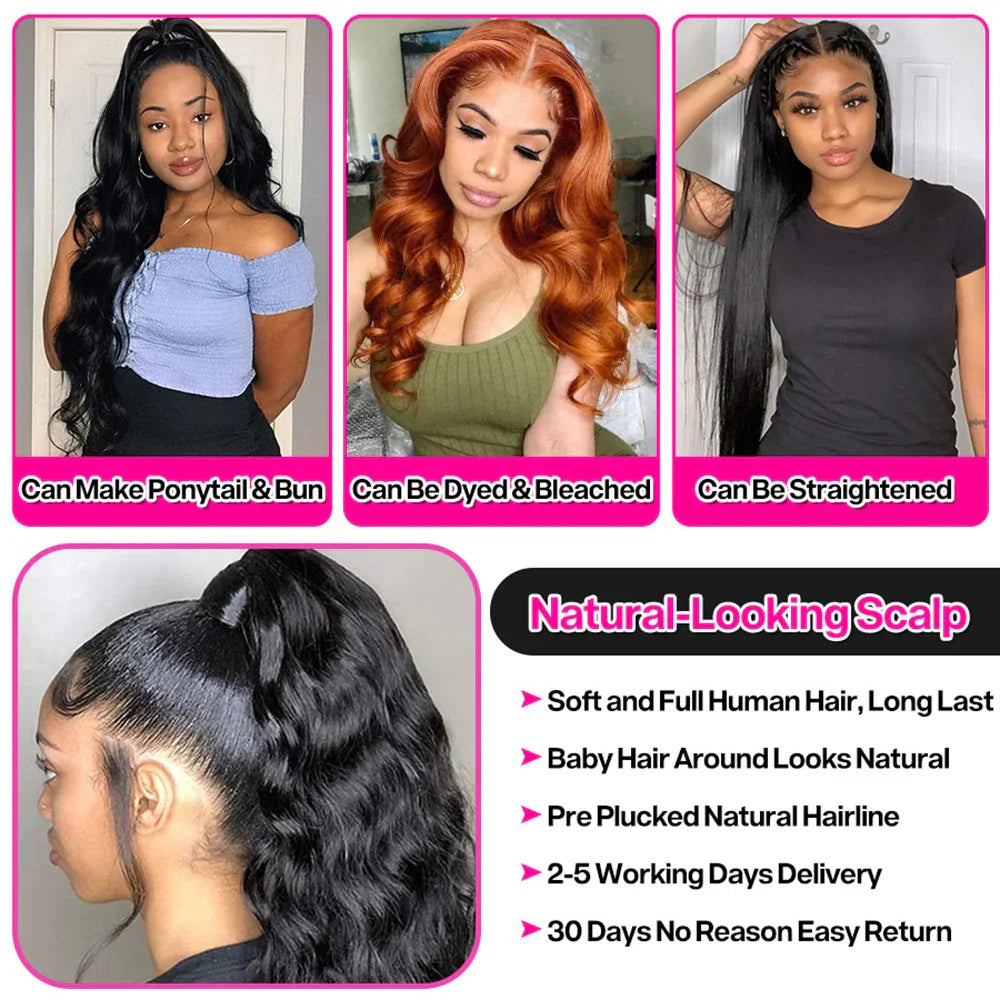 Body Wave Lace Front Wig Hd