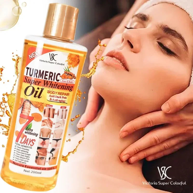 Turmeric Essential Oil With For Skin Massage, Body