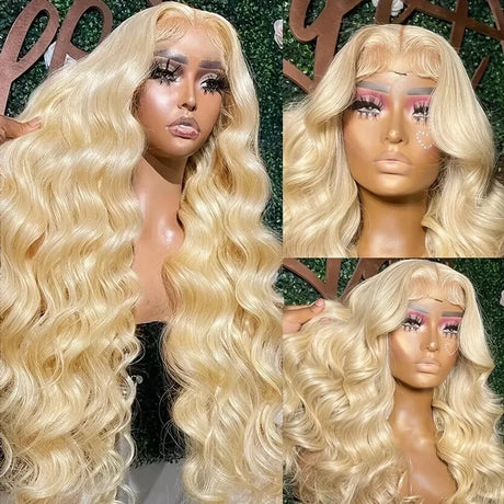 Lace Frontal Wigs Human Hair Blonde 13X4 13X6