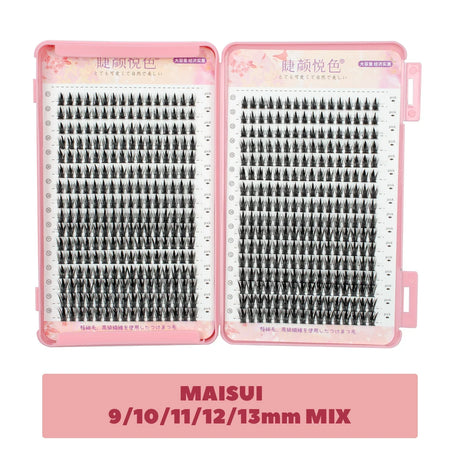 Fake Eyelashes Clusters Individual Lashes Mixed Length