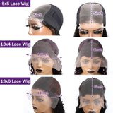 Hd Transparent Body Wave Lace Front Wig