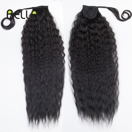 Bella Curly Synthetic Hair Ponytail Extensions Long Curly