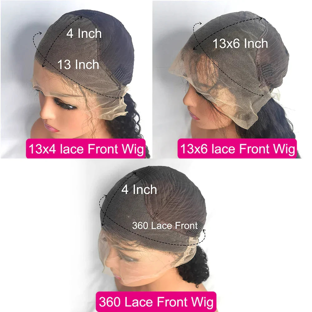 Hd Transparent Body Wave Lace Front Wig