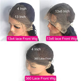 Hd Transparent Body Wave Lace Front Wig
