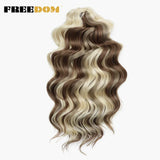 Freedom Deep Wavy Twist Crochet Hair Synthetic Curly