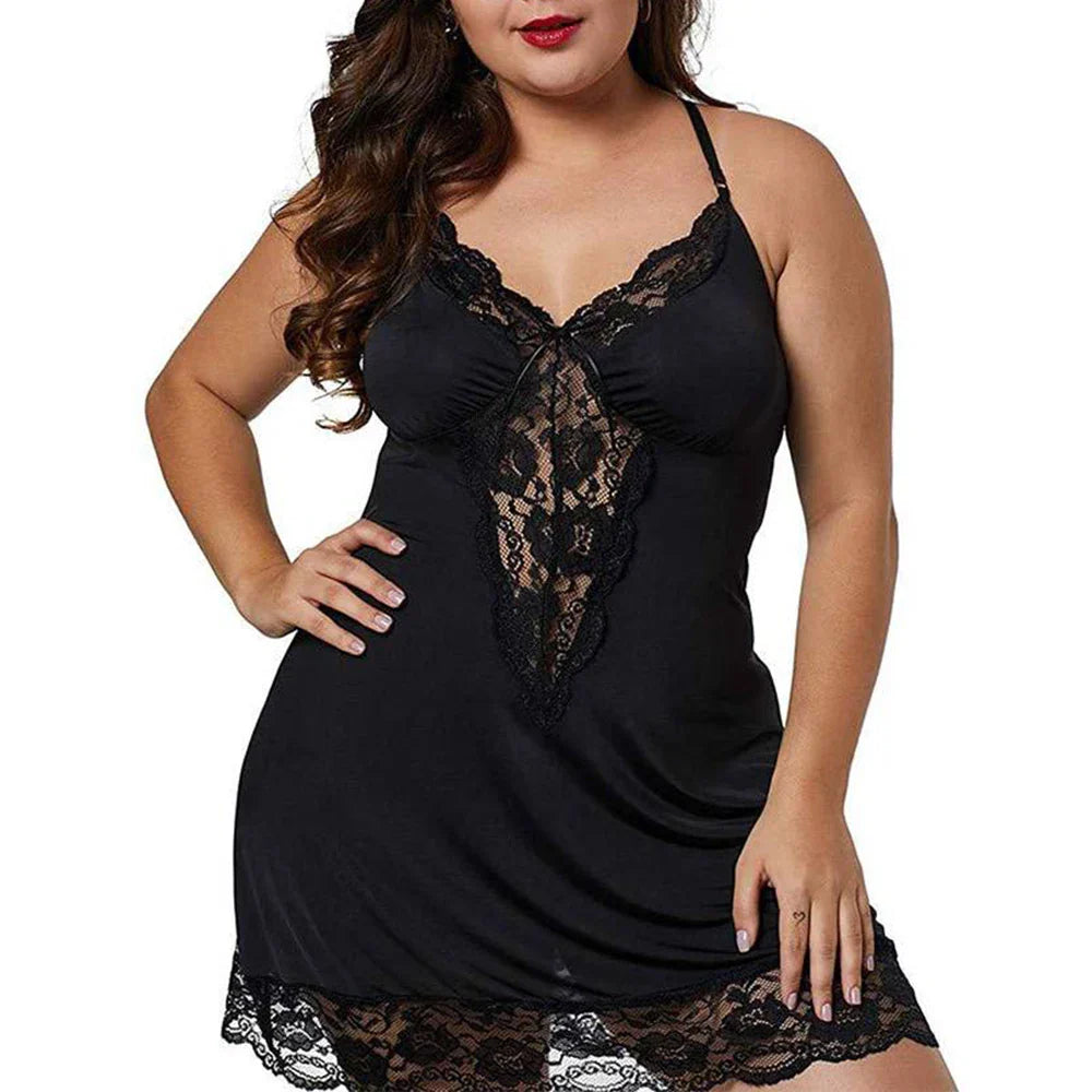 Sexy Club Basis Dress For Women Size Lace