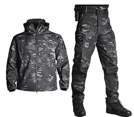 Military Uniform Fleece Russian Camo Tactical Assult Combat