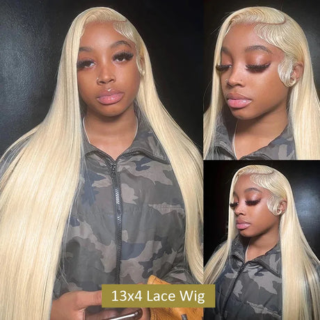 Tewjig Hd Transparent Straight 13X6 Lace Front Human