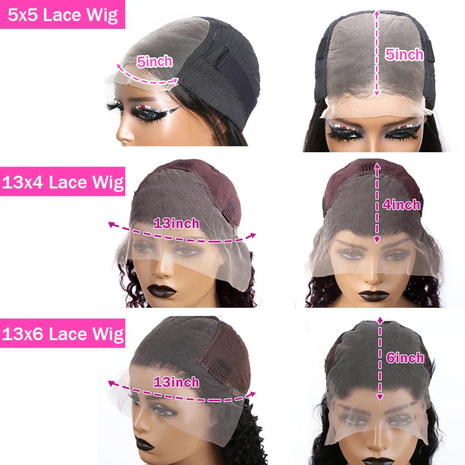 Luvin Deep Wave 13X6 Lace Front Human