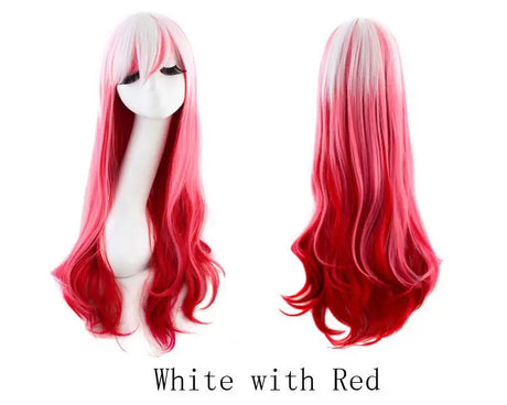 Lady Long Curly Wigs Fashion Cosplay Costume Hair