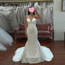 Bonjoury Classic Wedding Dresses Strapless Sweetheart For Women