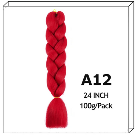 Synthetic Long Jumbo Ombre Braiding Hair For Women