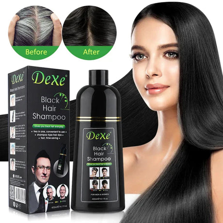 Black Dyed Shampoo Black Hair Dye Herbal