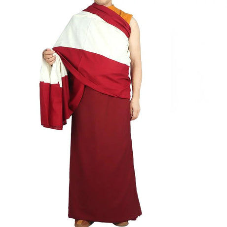 Lamaism Costume Tibetan Buddhism Costume Lama Monk Clothes