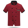 Professional Short Sleeve Chef Jacket For Food Service