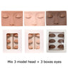 Training False Eyelash Practice Lash Silicone Mannequin Model