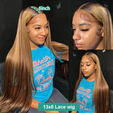 Melodie Hd Highlight Ombre Straight X Lace