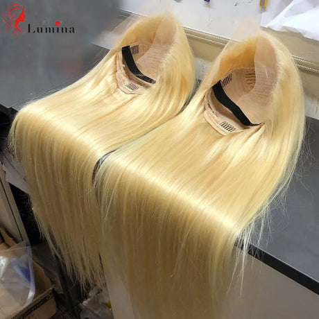 Honey Blonde Color Lace Front Human Hair