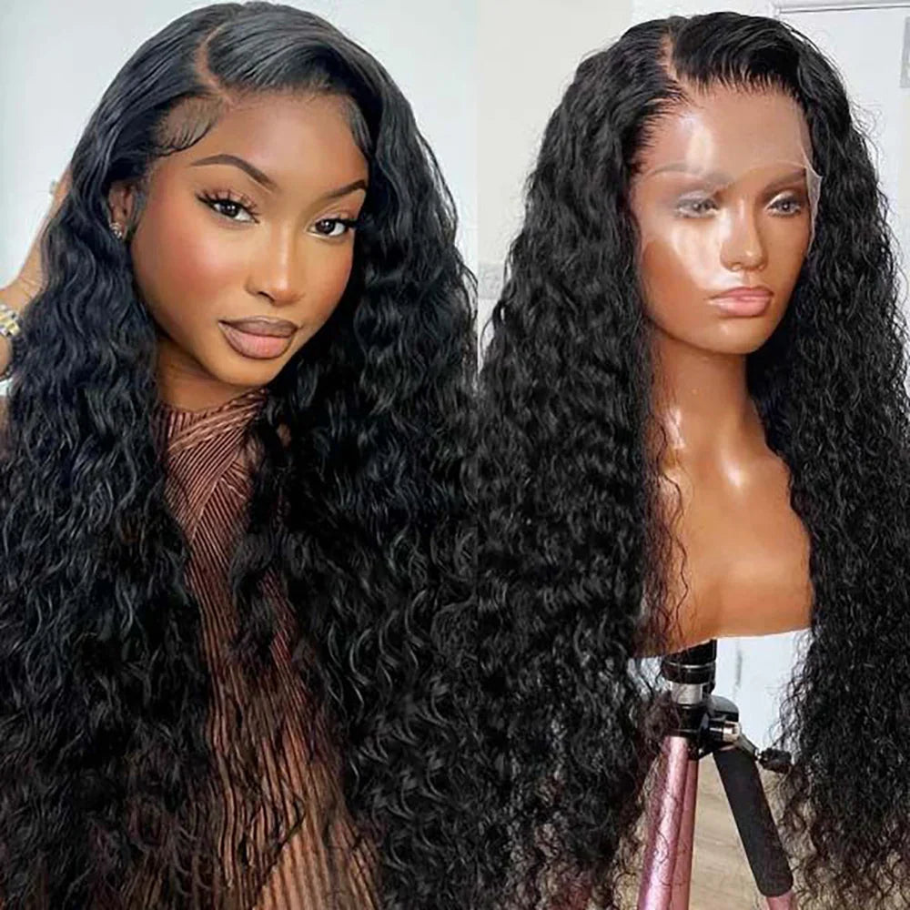 Density X Transparent Lace Front Wig Peruvian Water