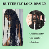 Kaylss Full Double Lace Knotless Locs Braided