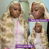 Honey Blonde Body Wave Lace Front Wig X