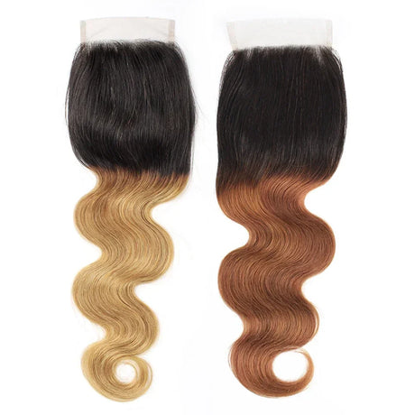 Lace Closure Body Wave Natural Color Dark