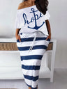 Matching Sets Two Piece Dress Sets Letter