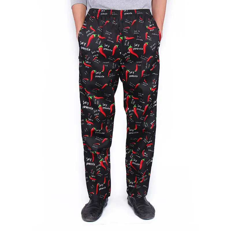 Chef Pants For Men Restaurant Kitchen Unisex Cook