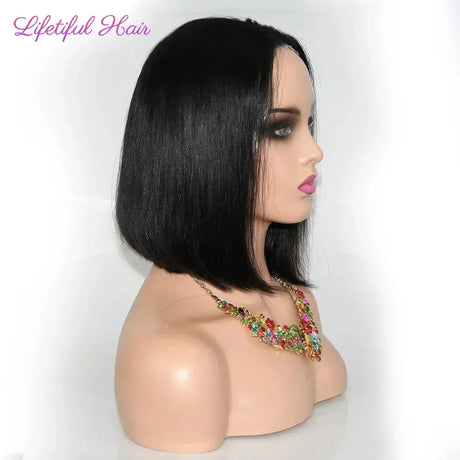 Glueless Bob Hair Wig Human Hair Ready To