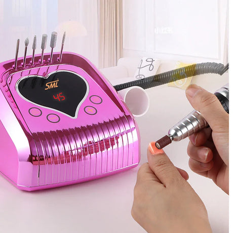 Rpm Electric Nail Drill Professional Manicure Machine With