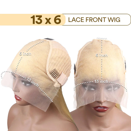 Blonde Lace Front Human Hair Wig X Hd