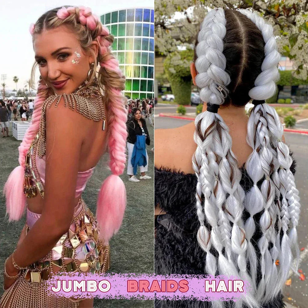 Jumbo Braids Hair Extension Inches Pcs/Lot Synthetic Yaki