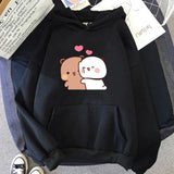 Cartoon Panda Bubu And Dudu Women Hoodie Sweatshirt