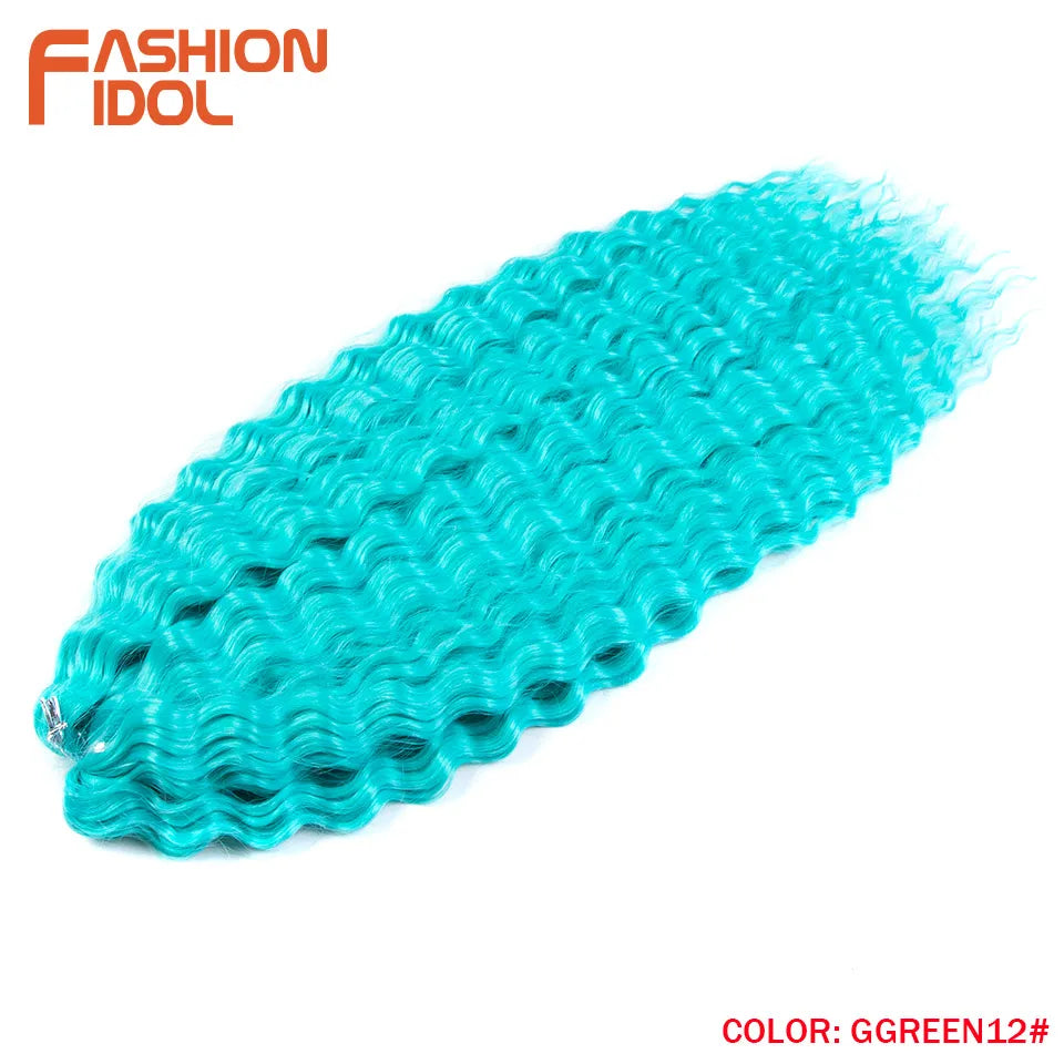 Ariel Hair Synthetic Twist Crochet Curly Hair Water