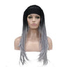 8-Color Long Straight Headband Braided Wig for Women