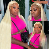 Honey Blonde X Lace Front Human Hair Wigs