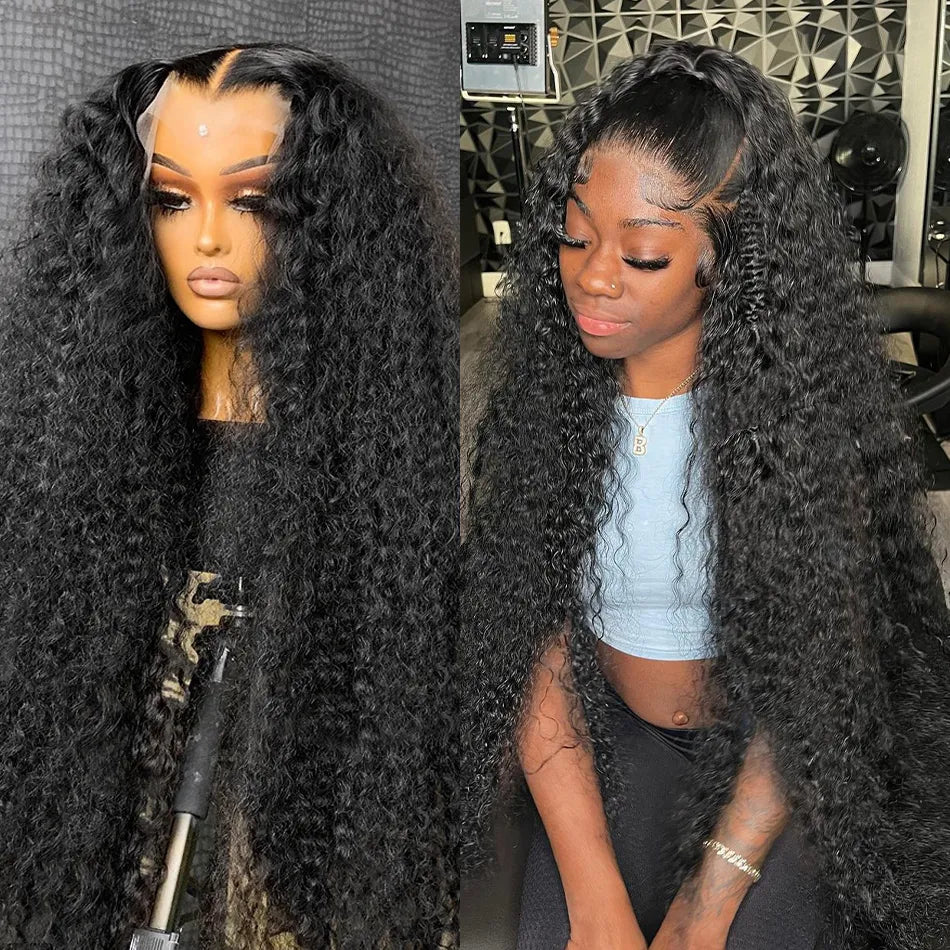 Deep Wave Frontal Wig Transparent X X Hd