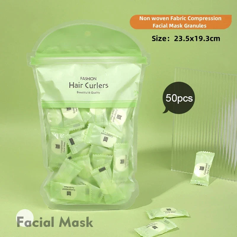 Disposable Facial Mask Korean Compressed Silk Towel Skin