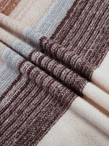 New Casual Sweater, Women' Colorblock Long Sleeve Round