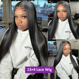 Straight Lace Human Hair Frontal Wig 13X4 13X6