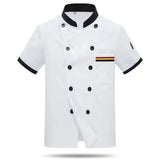Professional Short Sleeve Chef Jacket For Food Service